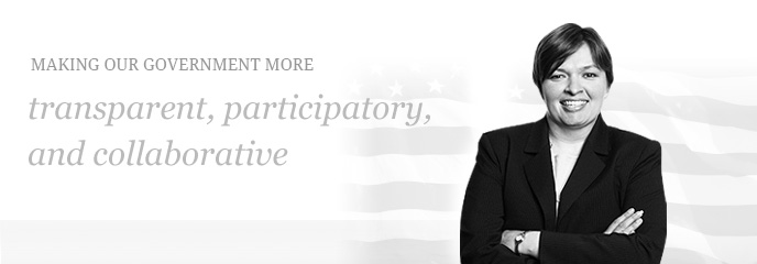 Making our Government more trasparent, participatory, and collarborative