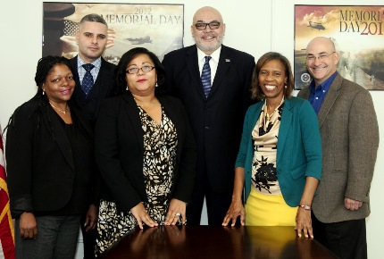 On October 20, 2010 Veterans Services meet with the director of OPM and Veterans Service Organizations representatives regarding employment opportunities for veterans and transitioning service members.