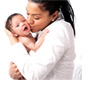 Photo of mother and a baby