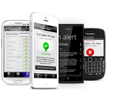 Photo of OPM Mobile Apps on smart phones