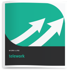 Brochure cover for Telework