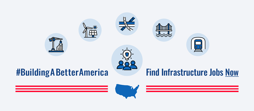 #BuildingABetterAmerica - Find Infrastructure Jobs Now