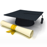 Image of cap and scroll